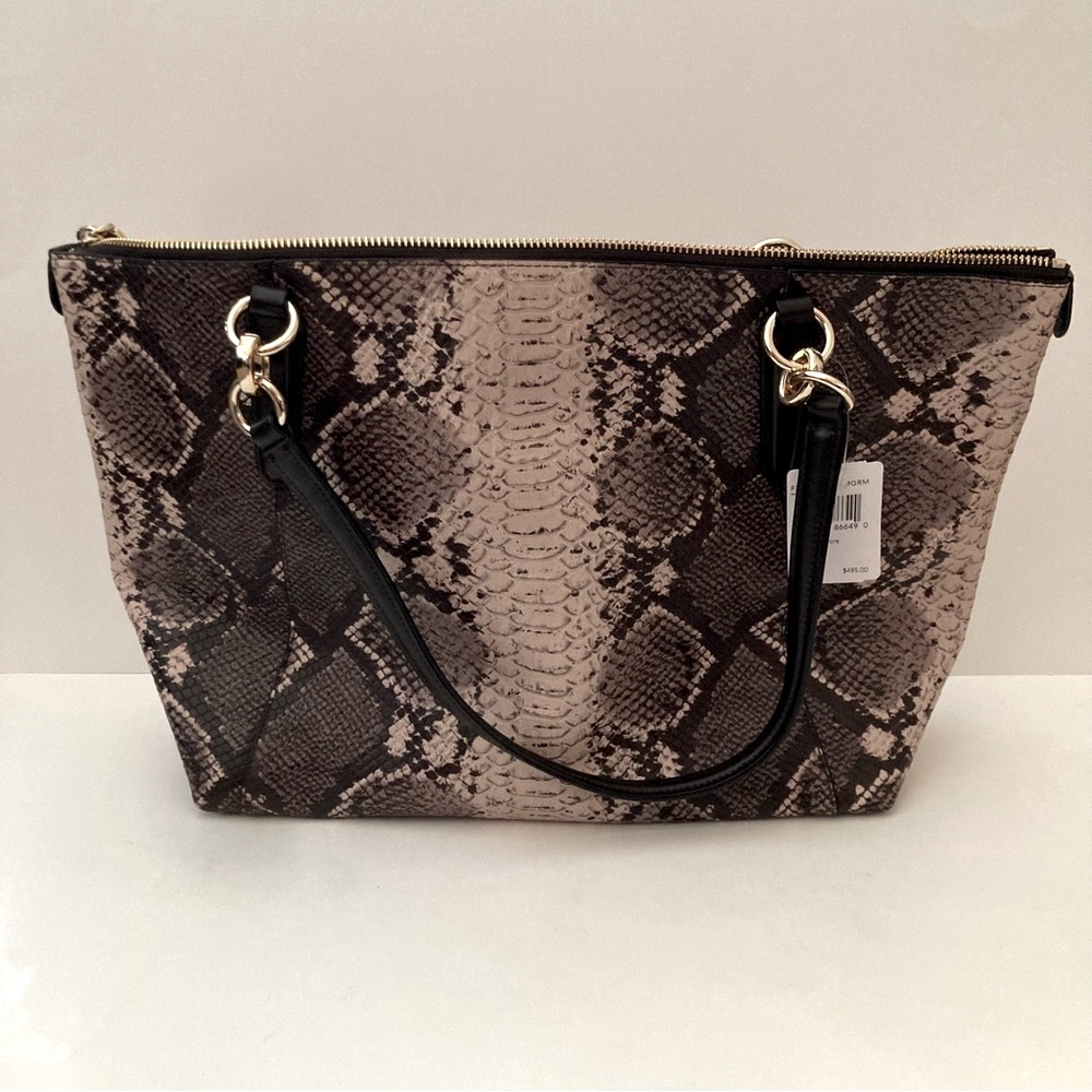 COACH Python Ava Tote Bag - Picture 2 of 7